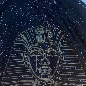 Black Hooded Egyptian shirt